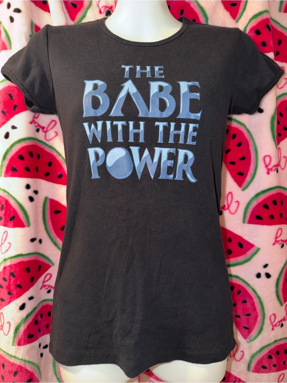 🖤 Short Sleeve Graphic Tee "The Babe With The Power"